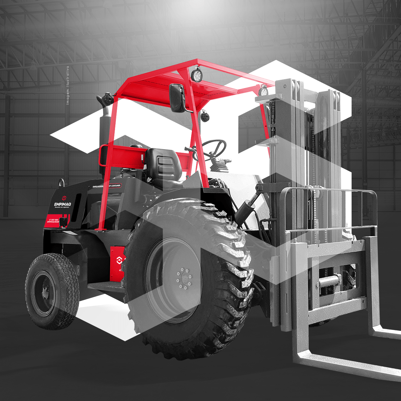 Máquina com layout exclusivo é uma das novidades da Empimaq em homenagem aos 35 anos de história.  