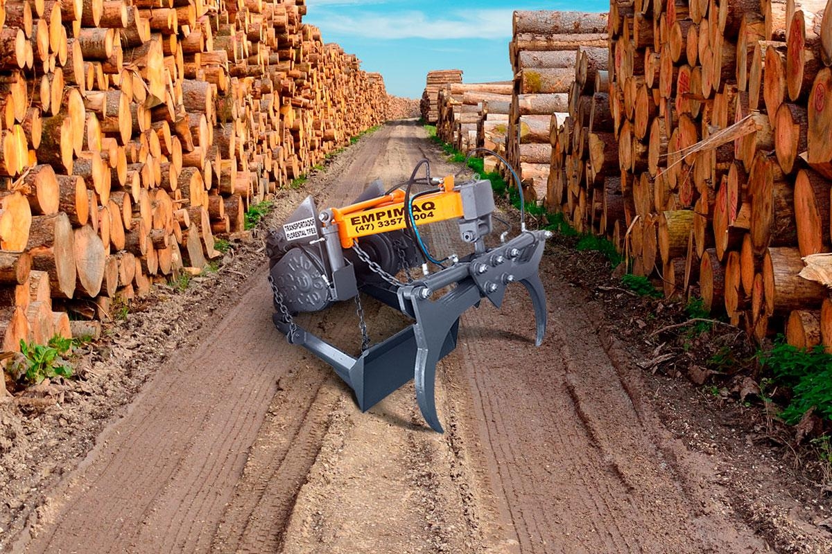 Transportador Florestal TFE100 (Sobre o Guincho)